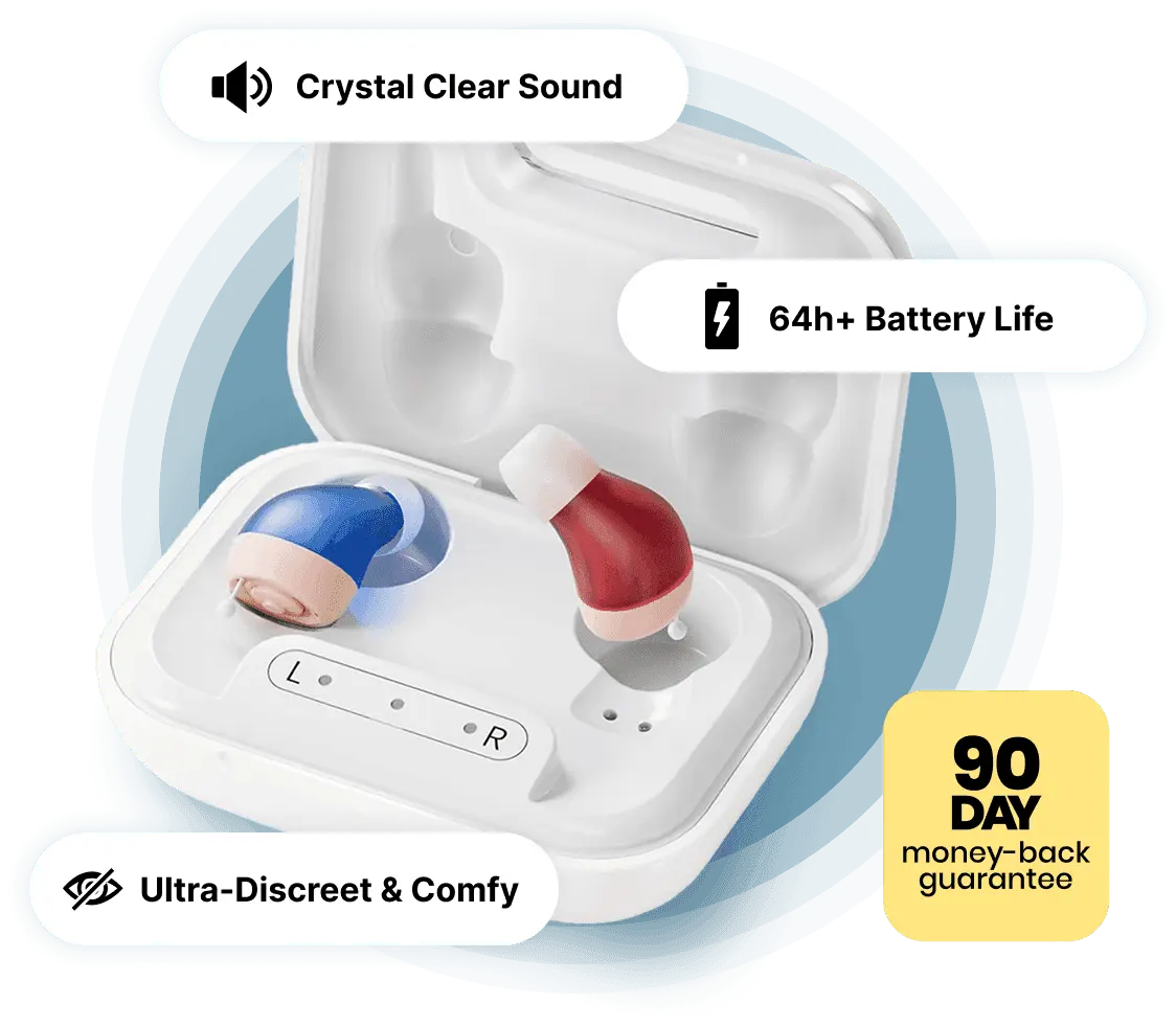 PREMIUM WIRELESS CHARGING HEARING AIDS